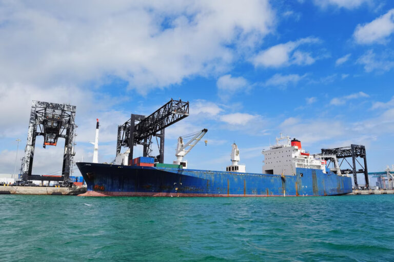 Ship at a harbor following rules in case it suffers legal implications of maritime accidents